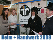 Heim + Handwerk: Deutschlands größte Erlebnismesse rund um Bauen, Einrichten, Wohnen Münchens größte Shopping Mall vom 29.11.-07.12.2008 (Foto: Martin Schmitz)